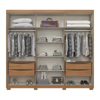 Guarda-Roupa Casal 6 Portas 4 Gavetas Henn Norton