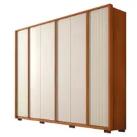 Guarda-Roupa Casal 6 Portas 4 Gavetas Caemmun Topázio