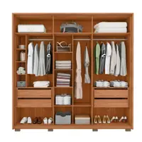 Guarda-Roupa Casal 6 Portas 4 Gavetas Caemmun Topázio