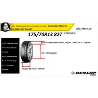 Kit 2 Pneus Dunlop 175/70R14 SP Touring R1