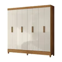 Guarda-Roupa Casal 8 Portas 2 Gavetas Moval Marajó Paris