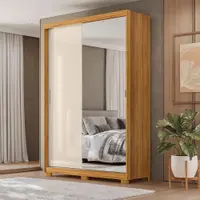 Guarda-Roupa Casal 2 Portas 4 Gavetas Demobile Star