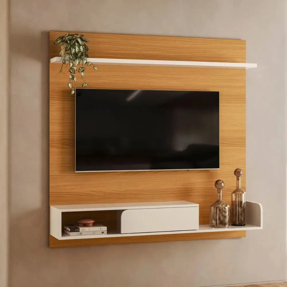 Painel para TV até 55'' Suspenso 136cm HB Móveis Evo