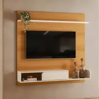 Painel para TV até 55'' Suspenso 136cm HB Móveis Evo