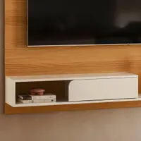 Painel para TV até 55'' Suspenso 136cm HB Móveis Evo