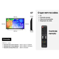 TV 43" Samsung Smart Qled FHD QN43Q5FAAGXZD