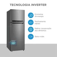 Geladeira Midea Frost Free 394L 2 Portas MD-RT533