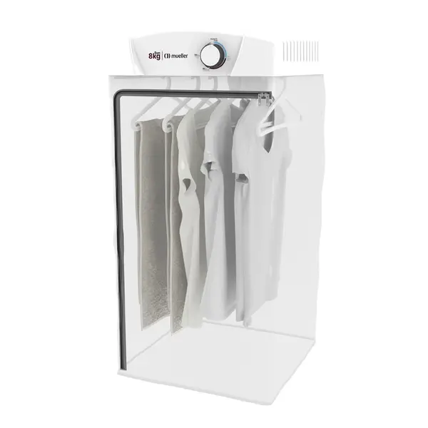 Secadora de Roupas Mueller 8Kg Sun Parede Ar Quente e Frio