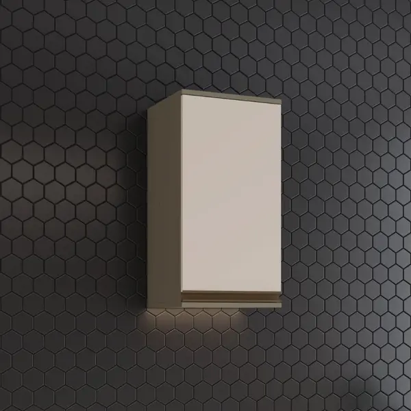 Armário Connect Henn Aéreo 1 Porta em MDF 35cm