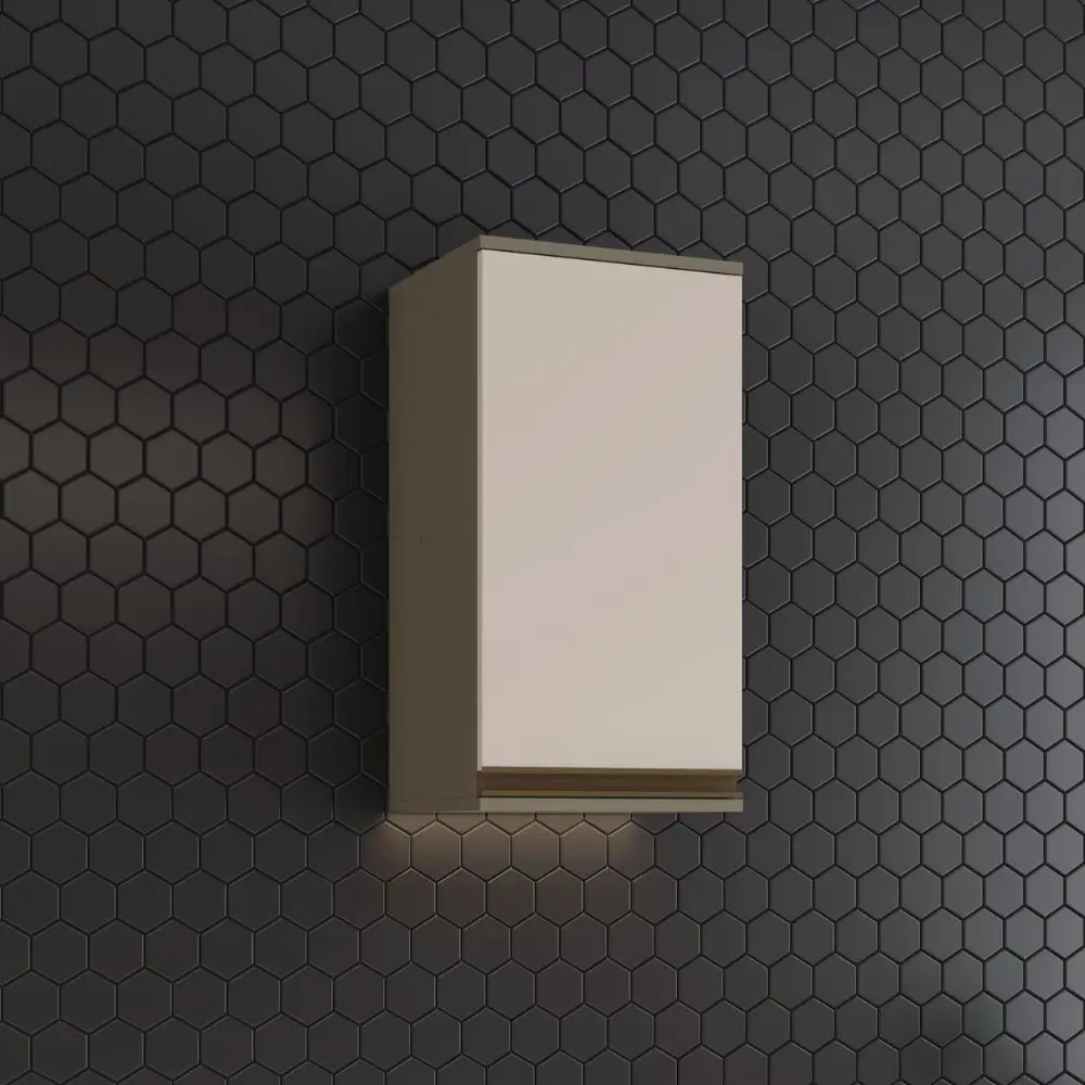 Armário Connect Henn Aéreo 1 Porta em MDF 35cm