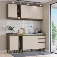 Armário Connect Henn Aéreo 1 Porta em MDF 35cm
