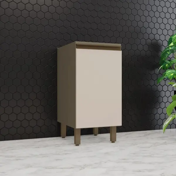 Balcão de Cozinha 40 cm 1 Porta Henn Connect