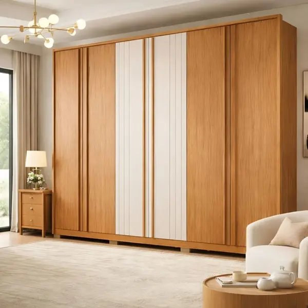 Guarda-Roupa Casal 6 Portas 4 Gavetas Caemmun Mozart