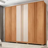 Guarda-Roupa Casal 6 Portas 4 Gavetas Caemmun Mozart
