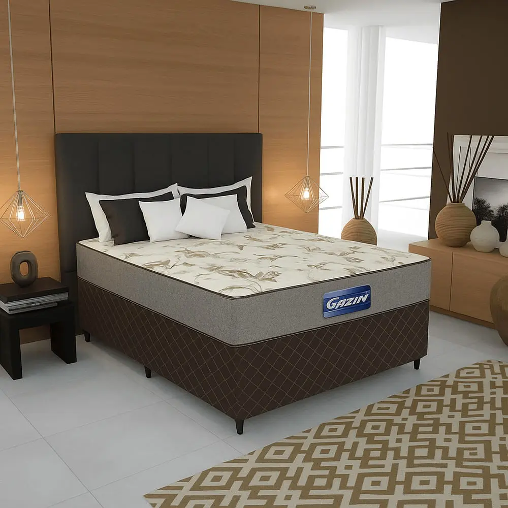 Conjugado Box Casal Gazin Supreme D-28 138x188x53cm