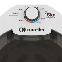 Centrífuga de Roupas Mueller Fit 15Kg de Roupa Molhada