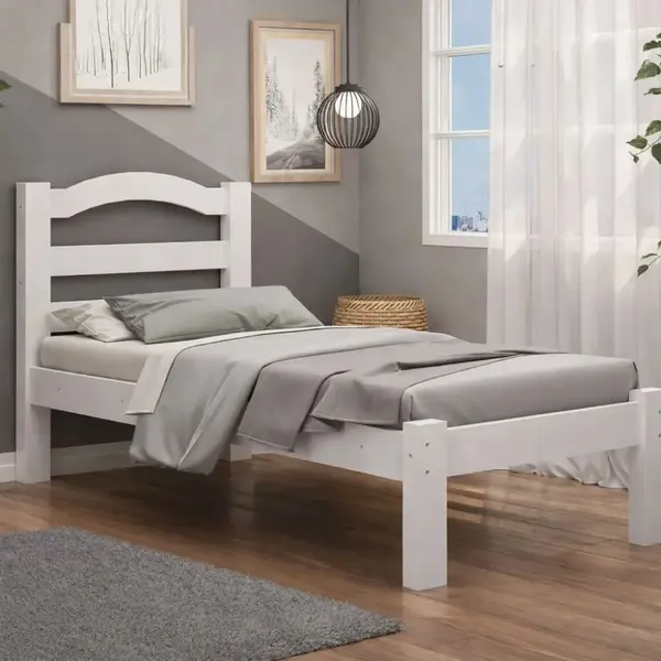 Cama Solteiro 88cm x 188cm Arauna Robusta