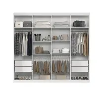 Guarda-Roupa Casal 8 Portas 4 Gavetas Santos Andira Havana Master VIP