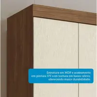 Guarda-Roupa Casal 8 Portas 6 Gavetas Santos Andira Master