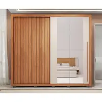 Guarda-Roupa Casal 2 Portas 4 Gavetas Caemmun Moviment