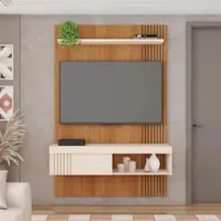 Painel para TV até 45'' Ripado 120cm Caemmun Jade