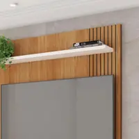 Painel para TV até 45'' Ripado 120cm Caemmun Jade