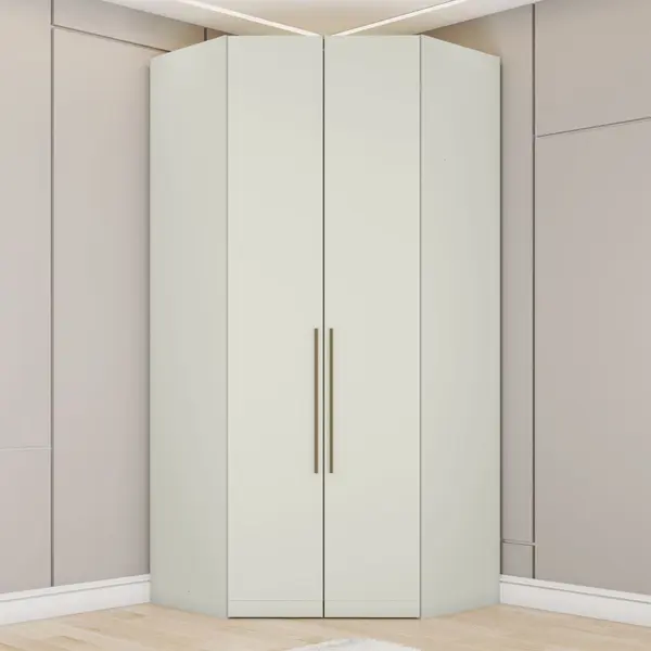 Closet De Canto Henn Seletto 02 Portas Modulado