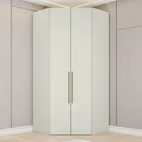 Closet De Canto Henn Seletto 02 Portas Modulado