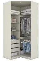 Closet De Canto Henn Seletto 02 Portas Modulado