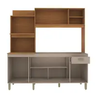 Cozinha Indekes Sevilha 6 Portas 1 Gaveta Sem Tampo 1,82cm