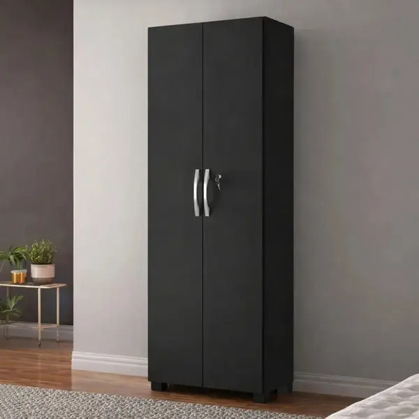 Armário Multiuso Lavanderia 186cm 2 Portas 4 Prateleiras Notavel NT4020