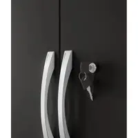 Armário Multiuso Lavanderia 186cm 2 Portas 4 Prateleiras Notavel NT4020
