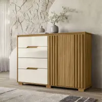 Cômoda 2 Portas 4 Gavetas Moval Texas