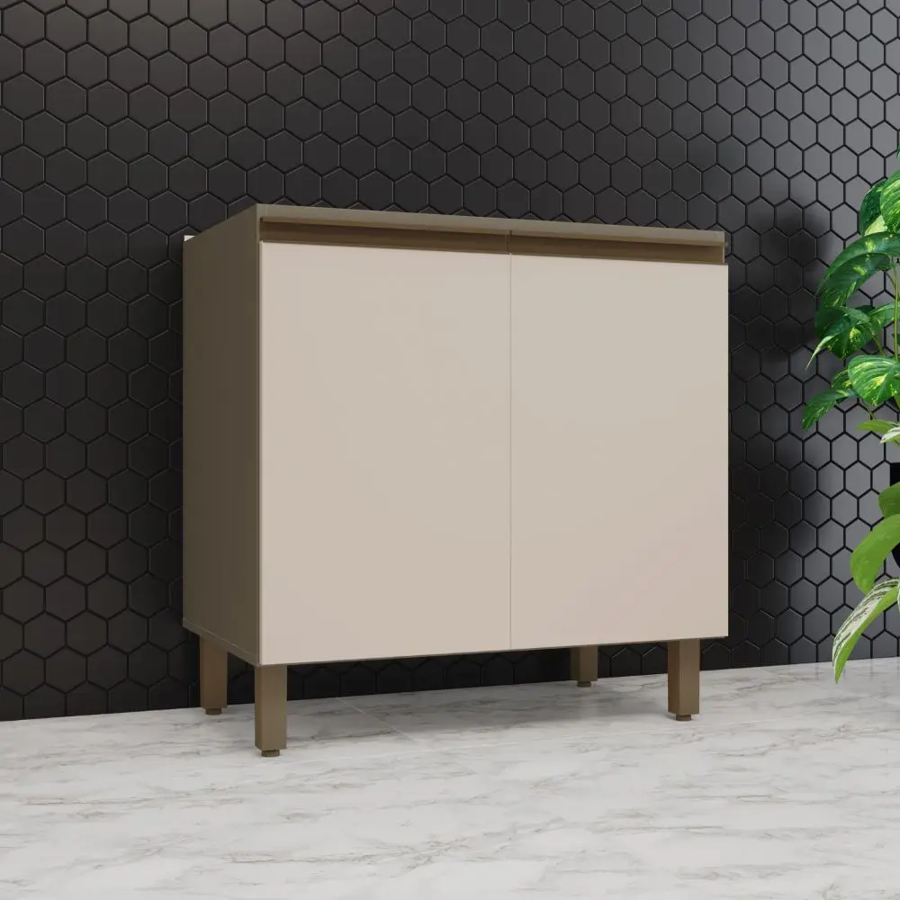 Balcão sem Tampo 2 Portas Henn Connect 80 cm