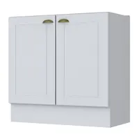 Balcão Sem Tampo 2 Portas Americana Henn 80cm
