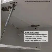 Balcão de Cozinha 80 cm 2 Gavetões com Tampo Luciane Yara