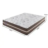 Colchão Queen Size Ecoflex High Quality 158x198x31