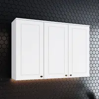 Armário de Cozinha 3 Portas Americana Henn 120cm