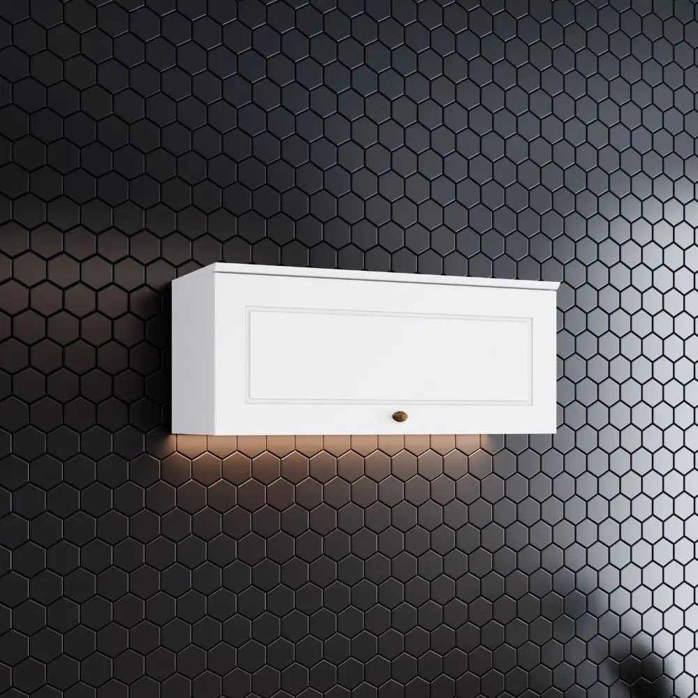 Armário Aéreo Basculante 1 Porta Americana Henn 80 cm