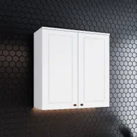 Armário Aéreo 2 Portas Americana Henn 80cm