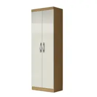 Armário Multiuso Lavanderia 170cm 2 Portas 3 Prateleiras Aramoveis New