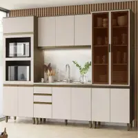 Armário Aéreo 120cm 3 Portas Henn Connect