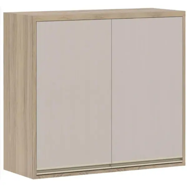 Armário Aéreo 80cm 2 Portas Luciane Yara