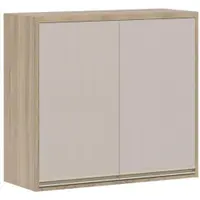 Armário Aéreo 80cm 2 Portas Luciane Yara