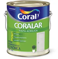 Tinta Acrílica Coralar Branco Fosco 3,6L