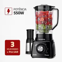 Liquidificador Mondial L-99 Preto 220V