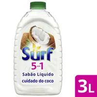 Sabão Líquido Surf Cuidado Côco 3L