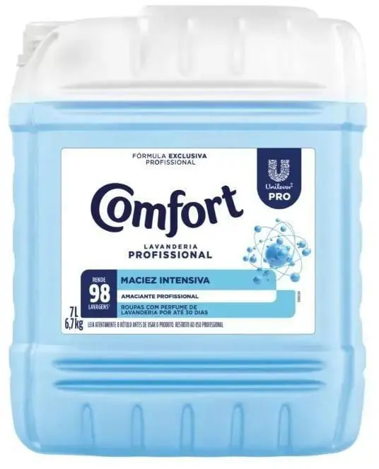 Amaciante de Roupa Comfort Profissional Original Pro Galão 7L