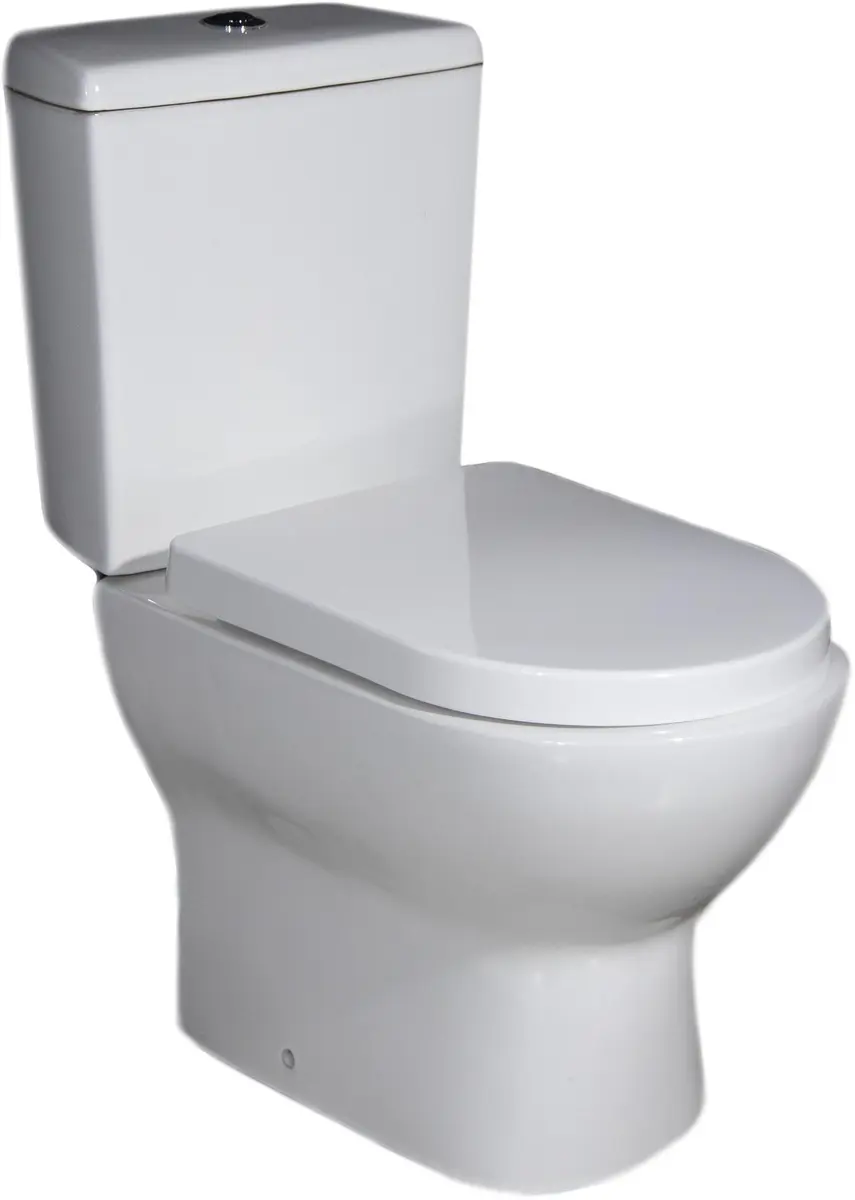 Vaso Sanitário Com Caixa Acoplada Acqua Idea All C2122 Acionamento 3/6Litros Com Branco