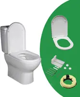 Vaso Sanitário Com Caixa Acoplada Acqua Idea All C2122 Acionamento 3/6Litros Com Branco